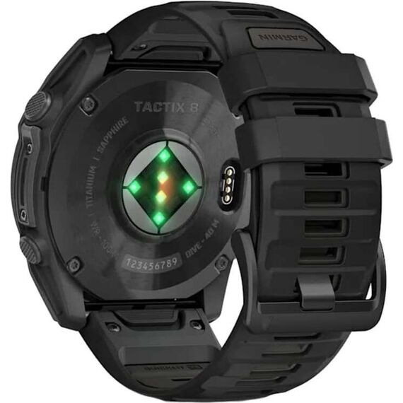 Смарт-часы Garmin Tactix 8 Amoled 51 мм, Версия: Amoled, Размер корпуса : 51 мм, Цвет: Black, изображение 6 Смарт-часы Garmin Tactix 8 Amoled 51 мм, Версия: Amoled, Размер корпуса : 51 мм, Цвет: Black, изображение 6