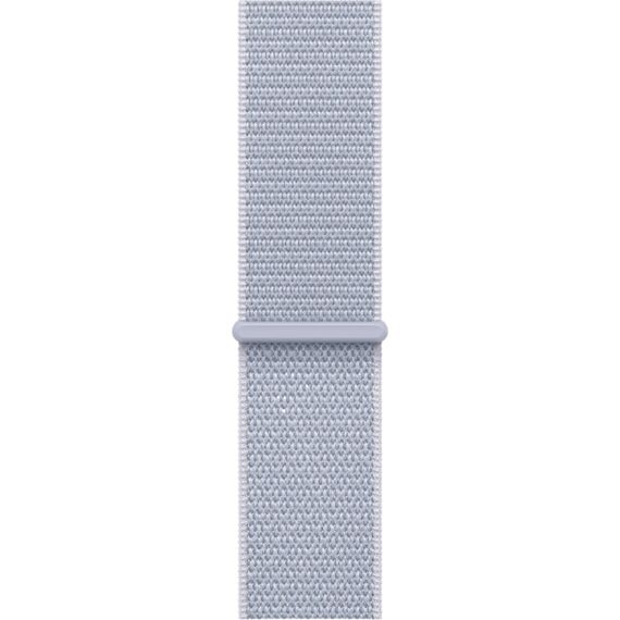 Apple Watch SE 2023 | 44 мм | Sport Loop Blue Cloud, Размер корпуса : 44 мм, Цвет: Blue Cloud, Размер ремешка : 140–245 мм, изображение 4 Apple Watch SE 2023 | 44 мм | Sport Loop Blue Cloud, Размер корпуса : 44 мм, Цвет: Blue Cloud, Размер ремешка : 140–245 мм, изображение 4