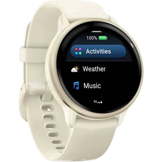 Смарт-часы Garmin Vívoactive 6 Lunar Gold/Bone, Цвет: Lunar Gold / Bone, изображение 4 Смарт-часы Garmin Vívoactive 6 Lunar Gold/Bone, Цвет: Lunar Gold / Bone, изображение 4