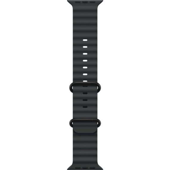 Apple Watch Ultra 2 GPS + Cellular (49 мм) | Ocean Band Black, Размер корпуса : 49 мм, Цвет: Black, Размер ремешка : 130–200 мм, изображение 4 Apple Watch Ultra 2 GPS + Cellular (49 мм) | Ocean Band Black, Размер корпуса : 49 мм, Цвет: Black, Размер ремешка : 130–200 мм, изображение 4