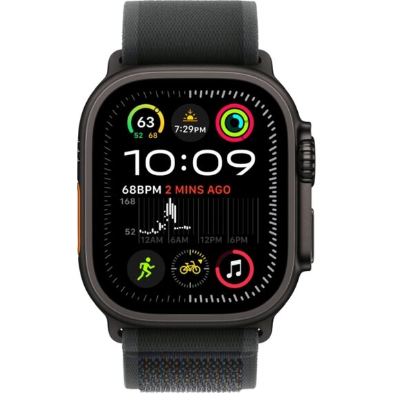 Apple Watch Ultra 2 GPS + Cellular (49 мм) | Trail Loop Black 145-220 мм, Размер корпуса : 49 мм, Цвет: Black, Размер ремешка : 145–220 мм, изображение 3 Apple Watch Ultra 2 GPS + Cellular (49 мм) | Trail Loop Black 145-220 мм, Размер корпуса : 49 мм, Цвет: Black, Размер ремешка : 145–220 мм, изображение 3