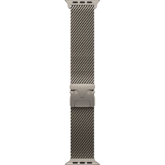 Apple Watch Ultra 2 GPS + Cellular (49 мм) | Milanese Loop Natural 155-185 мм, Размер корпуса : 49 мм, Цвет: Natural, Размер ремешка : 155–185 мм, изображение 4 Apple Watch Ultra 2 GPS + Cellular (49 мм) | Milanese Loop Natural 155-185 мм, Размер корпуса : 49 мм, Цвет: Natural, Размер ремешка : 155–185 мм, изображение 4