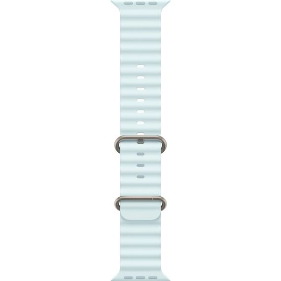 Apple Watch Ultra 2 GPS + Cellular (49 мм) | Ocean Band Ice Blue, Размер корпуса : 49 мм, Цвет: Light Blue, Размер ремешка : 130–200 мм, изображение 4 Apple Watch Ultra 2 GPS + Cellular (49 мм) | Ocean Band Ice Blue, Размер корпуса : 49 мм, Цвет: Light Blue, Размер ремешка : 130–200 мм, изображение 4
