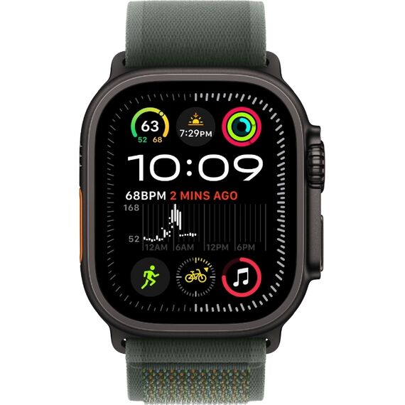Apple Watch Ultra 2 GPS + Cellular | Trail Loop Green 130-180 mm, Размер корпуса : 49 мм, Цвет: Green, Размер ремешка : 130–180 мм, изображение 3 Apple Watch Ultra 2 GPS + Cellular | Trail Loop Green 130-180 mm, Размер корпуса : 49 мм, Цвет: Green, Размер ремешка : 130–180 мм, изображение 3