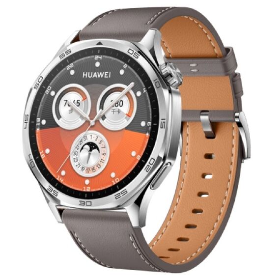Кожаный ремешок HUAWEI EasyFit fashion | 22 мм | Smoky gray, изображение 2 Кожаный ремешок HUAWEI EasyFit fashion | 22 мм | Smoky gray, изображение 2