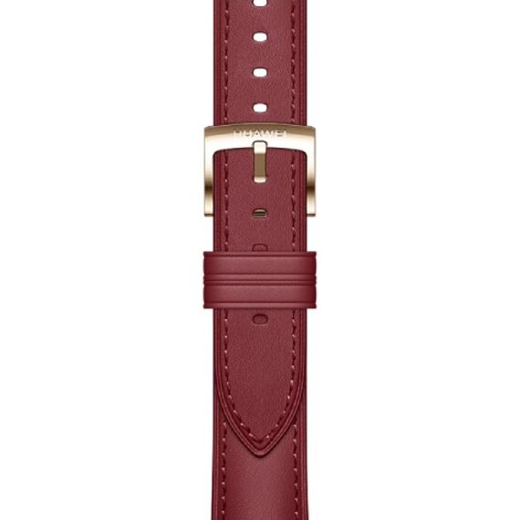 Кожаный ремешок HUAWEI EasyFit fashion | 18 мм | Burgundy