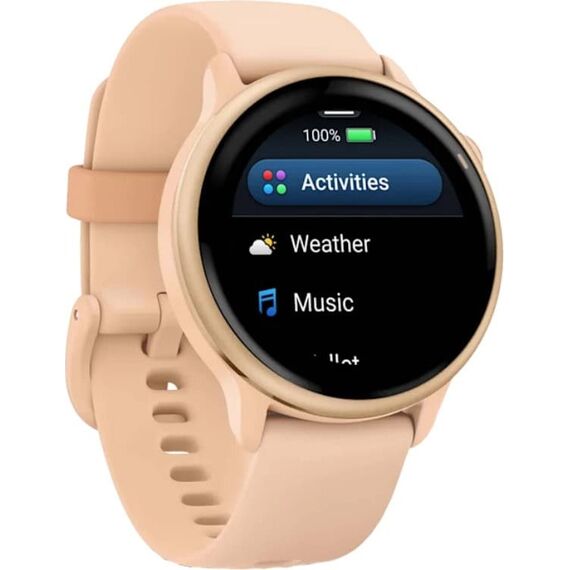 Смарт-часы Garmin Vívoactive 6 Metallic Pink Dawn, Цвет: Pink Dawn, изображение 4 Смарт-часы Garmin Vívoactive 6 Metallic Pink Dawn, Цвет: Pink Dawn, изображение 4