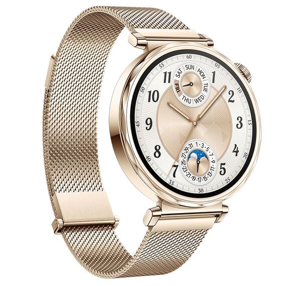 Смарт-часы HUAWEI WATCH GT 5 | 41 mm | Gold, Размер корпуса : 41 мм, Цвет: Gold, изображение 4 Смарт-часы HUAWEI WATCH GT 5 | 41 mm | Gold, Размер корпуса : 41 мм, Цвет: Gold, изображение 4