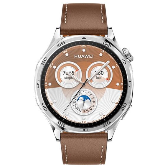 Смарт-часы HUAWEI WATCH GT 5 | 46 mm | Brown, Размер корпуса : 46 мм, Цвет: Brown Leather, изображение 2 Смарт-часы HUAWEI WATCH GT 5 | 46 mm | Brown, Размер корпуса : 46 мм, Цвет: Brown Leather, изображение 2