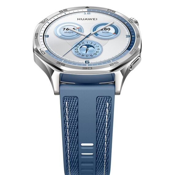 Смарт-часы HUAWEI WATCH GT 5 | 46 mm | Blue, Размер корпуса : 46 мм, Цвет: Blue, изображение 6 Смарт-часы HUAWEI WATCH GT 5 | 46 mm | Blue, Размер корпуса : 46 мм, Цвет: Blue, изображение 6