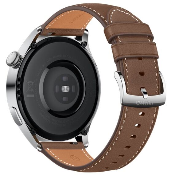 Смарт-часы HUAWEI WATCH 3 Classic | 46 mm | Brown, Размер корпуса : 46 мм, Цвет: Brown, изображение 4 Смарт-часы HUAWEI WATCH 3 Classic | 46 mm | Brown, Размер корпуса : 46 мм, Цвет: Brown, изображение 4