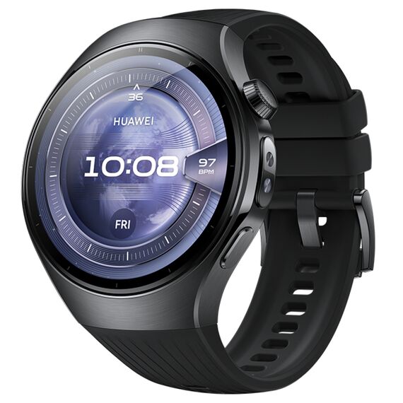 Смарт-часы HUAWEI WATCH 5 | 46 mm | Black, Размер корпуса : 46 мм, Цвет: Black, изображение 4 Смарт-часы HUAWEI WATCH 5 | 46 mm | Black, Размер корпуса : 46 мм, Цвет: Black, изображение 4