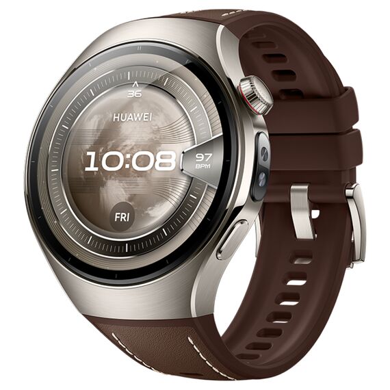 Смарт-часы HUAWEI WATCH 5 | 46 mm | Brown, Размер корпуса : 46 мм, Цвет: Brown, изображение 4 Смарт-часы HUAWEI WATCH 5 | 46 mm | Brown, Размер корпуса : 46 мм, Цвет: Brown, изображение 4