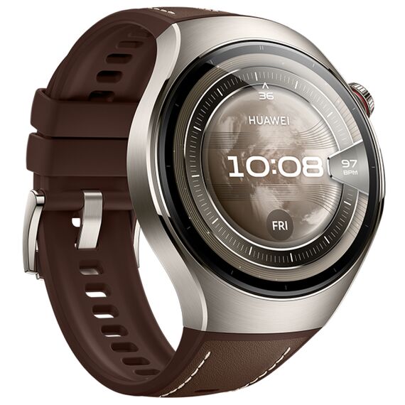 Смарт-часы HUAWEI WATCH 5 | 46 mm | Brown, Размер корпуса : 46 мм, Цвет: Brown, изображение 3 Смарт-часы HUAWEI WATCH 5 | 46 mm | Brown, Размер корпуса : 46 мм, Цвет: Brown, изображение 3