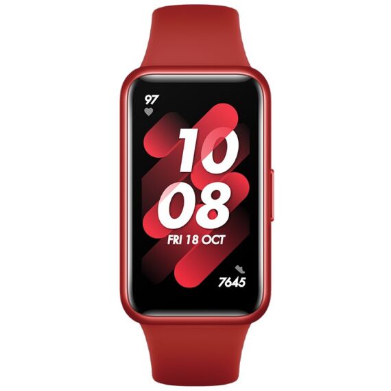 Фитнес-браслет HUAWEI Band 7 Fiery red, Размер корпуса : 37,4 мм, Цвет: Fiery red, изображение 2 Фитнес-браслет HUAWEI Band 7 Fiery red, Размер корпуса : 37,4 мм, Цвет: Fiery red, изображение 2