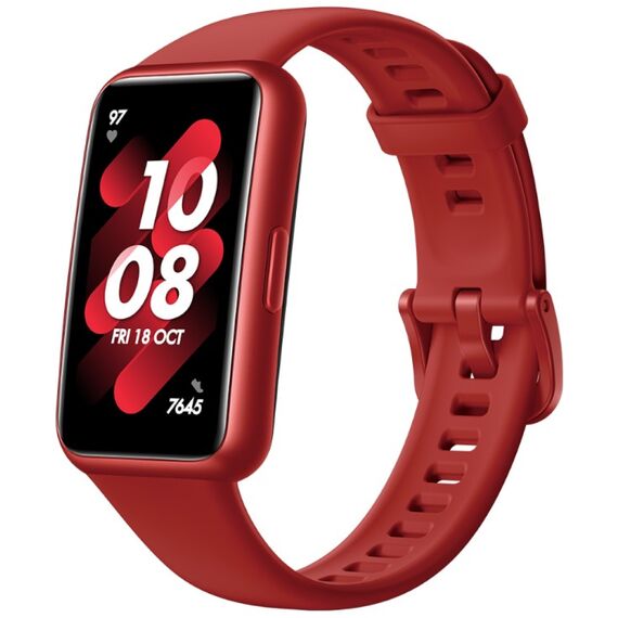 Фитнес-браслет HUAWEI Band 7 Fiery red, Размер корпуса : 37,4 мм, Цвет: Fiery red, изображение 4 Фитнес-браслет HUAWEI Band 7 Fiery red, Размер корпуса : 37,4 мм, Цвет: Fiery red, изображение 4