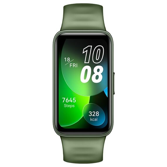 Фитнес-браслет HUAWEI Band 8 Emerald green, Размер корпуса : 37,4 мм, Цвет: Emerald green, изображение 2 Фитнес-браслет HUAWEI Band 8 Emerald green, Размер корпуса : 37,4 мм, Цвет: Emerald green, изображение 2