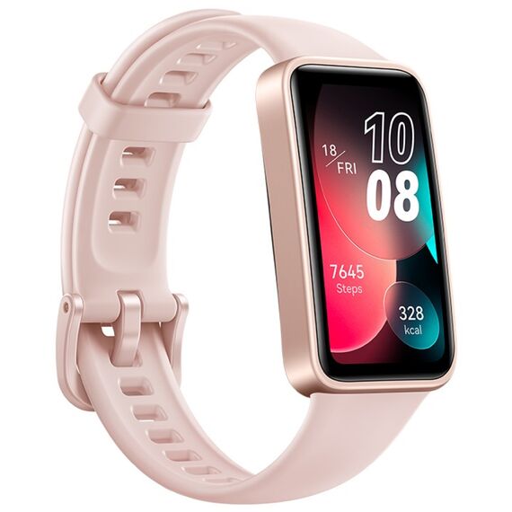 Фитнес-браслет HUAWEI Band 8 Pink Sakura, Размер корпуса : 37,4 мм, Цвет: Pink Sakura, изображение 3 Фитнес-браслет HUAWEI Band 8 Pink Sakura, Размер корпуса : 37,4 мм, Цвет: Pink Sakura, изображение 3