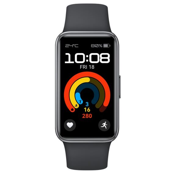 Фитнес-браслет HUAWEI Band 9 Black, Размер корпуса : 43 мм, Цвет: Black, изображение 2 Фитнес-браслет HUAWEI Band 9 Black, Размер корпуса : 43 мм, Цвет: Black, изображение 2