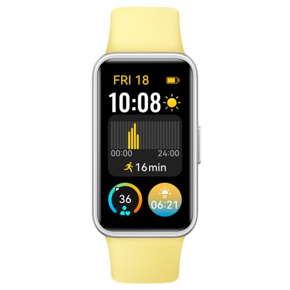 Фитнес-браслет HUAWEI Band 9 Yellow, Размер корпуса : 43 мм, Цвет: Yellow, изображение 2 Фитнес-браслет HUAWEI Band 9 Yellow, Размер корпуса : 43 мм, Цвет: Yellow, изображение 2
