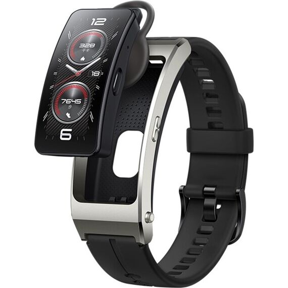 Фитнес-браслет + гарнитура HUAWEI TalkBand B7 Black, Размер корпуса : 48,8 мм, Цвет: Black, изображение 4 Фитнес-браслет + гарнитура HUAWEI TalkBand B7 Black, Размер корпуса : 48,8 мм, Цвет: Black, изображение 4