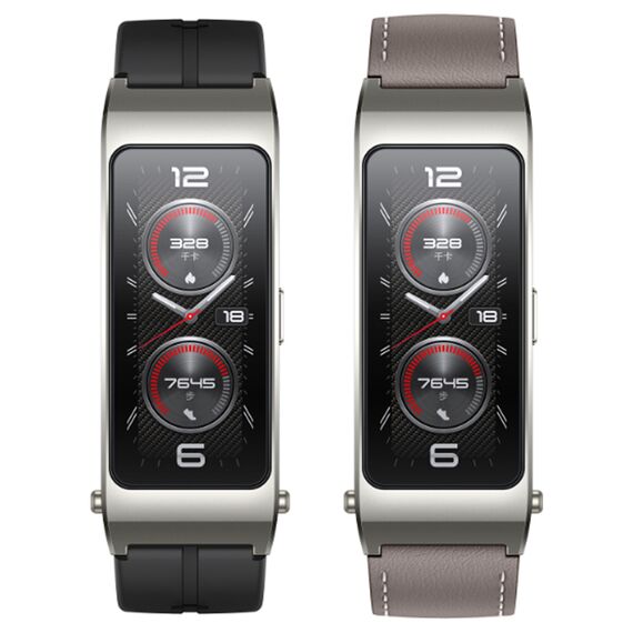 Фитнес-браслет + гарнитура HUAWEI TalkBand B7 Black, Размер корпуса : 48,8 мм, Цвет: Black, изображение 6 Фитнес-браслет + гарнитура HUAWEI TalkBand B7 Black, Размер корпуса : 48,8 мм, Цвет: Black, изображение 6