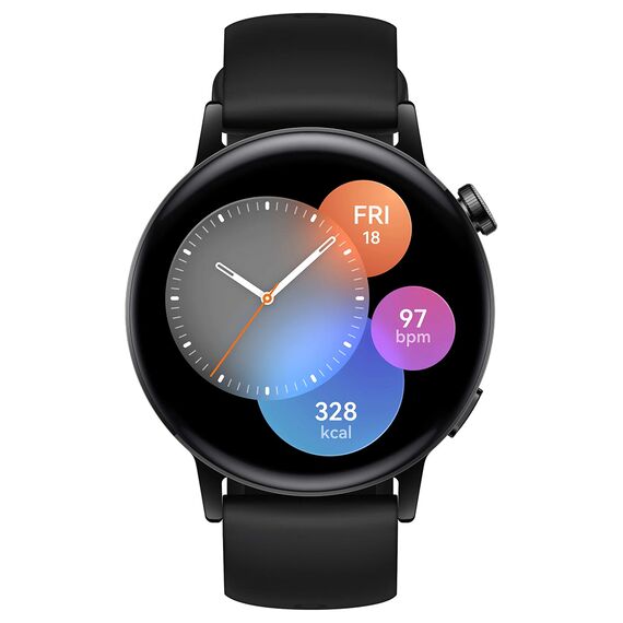Смарт-часы HUAWEI WATCH GT 3 Active | 42 mm | Black, Размер корпуса : 42 мм, Цвет: Black, изображение 2 Смарт-часы HUAWEI WATCH GT 3 Active | 42 mm | Black, Размер корпуса : 42 мм, Цвет: Black, изображение 2