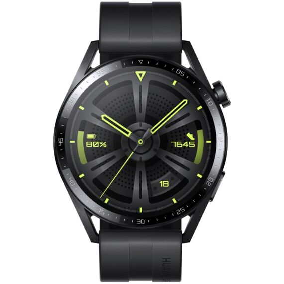 Смарт-часы HUAWEI WATCH GT 3 Active | 46 mm | Graphite black, Размер корпуса : 46 мм, Цвет: Graphite black, изображение 2 Смарт-часы HUAWEI WATCH GT 3 Active | 46 mm | Graphite black, Размер корпуса : 46 мм, Цвет: Graphite black, изображение 2