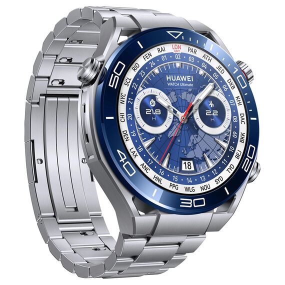 Смарт - часы Huawei Watch Ultimate Silver, Размер корпуса : 48,8 мм, Цвет: Silver, изображение 3 Смарт - часы Huawei Watch Ultimate Silver, Размер корпуса : 48,8 мм, Цвет: Silver, изображение 3