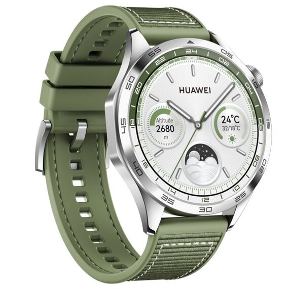 Смарт-часы HUAWEI WATCH GT 4 | 46 mm | Green, Размер корпуса : 46 мм, Цвет: Green, изображение 4 Смарт-часы HUAWEI WATCH GT 4 | 46 mm | Green, Размер корпуса : 46 мм, Цвет: Green, изображение 4