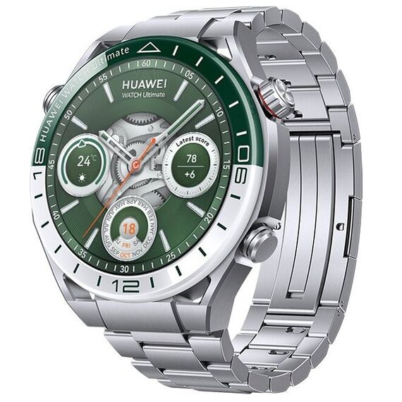 Смарт - часы Huawei Watch Ultimate Green, Размер корпуса : 48,8 мм, Цвет: Green, изображение 3 Смарт - часы Huawei Watch Ultimate Green, Размер корпуса : 48,8 мм, Цвет: Green, изображение 3
