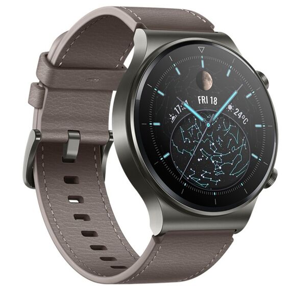Смарт - часы HUAWEI WATCH GT 2 Pro | 46 mm | Grey, Размер корпуса : 46 мм, Цвет: Grey, изображение 4 Смарт - часы HUAWEI WATCH GT 2 Pro | 46 mm | Grey, Размер корпуса : 46 мм, Цвет: Grey, изображение 4