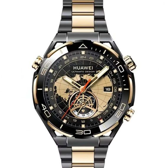 Смарт-часы Huawei Watch Ultimate Design | Black Gold, Размер корпуса : 48,8 мм, Цвет: Black Gold, изображение 2 Смарт-часы Huawei Watch Ultimate Design | Black Gold, Размер корпуса : 48,8 мм, Цвет: Black Gold, изображение 2
