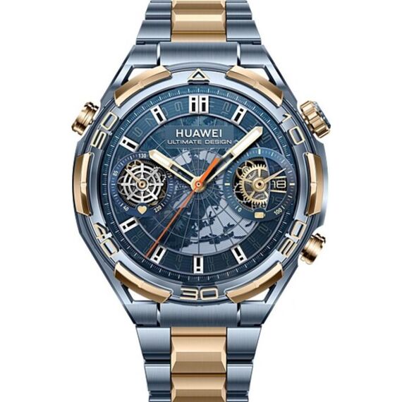 Смарт-часы Huawei Watch Ultimate Design Sapphire gold, Размер корпуса : 48,8 мм, Цвет: Sapphire gold, изображение 2 Смарт-часы Huawei Watch Ultimate Design Sapphire gold, Размер корпуса : 48,8 мм, Цвет: Sapphire gold, изображение 2