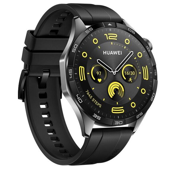 Смарт-часы HUAWEI WATCH GT 4 | 46 mm | Black, Размер корпуса : 46 мм, Цвет: Black, изображение 4 Смарт-часы HUAWEI WATCH GT 4 | 46 mm | Black, Размер корпуса : 46 мм, Цвет: Black, изображение 4