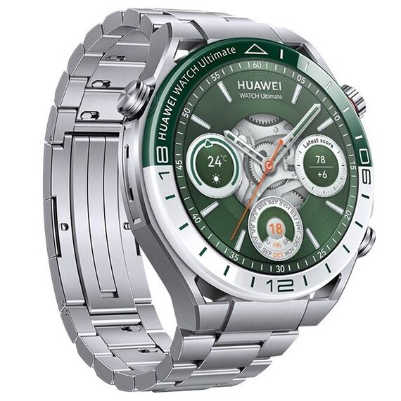 Смарт - часы Huawei Watch Ultimate Green, Размер корпуса : 48,8 мм, Цвет: Green, изображение 4 Смарт - часы Huawei Watch Ultimate Green, Размер корпуса : 48,8 мм, Цвет: Green, изображение 4