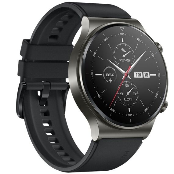 Смарт - часы HUAWEI WATCH GT 2 Pro | 46 mm | Black, Размер корпуса : 46 мм, Цвет: Black, изображение 4 Смарт - часы HUAWEI WATCH GT 2 Pro | 46 mm | Black, Размер корпуса : 46 мм, Цвет: Black, изображение 4