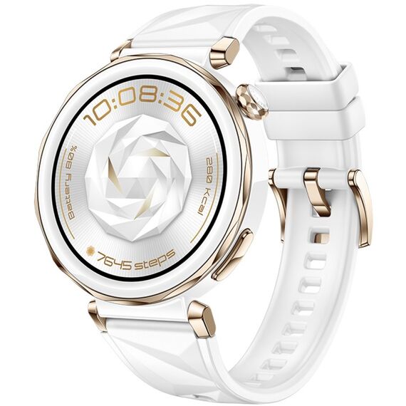 Смарт-часы HUAWEI WATCH GT 5 Pro | 42 mm | White, Размер корпуса : 42 мм, Цвет: White, изображение 3 Смарт-часы HUAWEI WATCH GT 5 Pro | 42 mm | White, Размер корпуса : 42 мм, Цвет: White, изображение 3