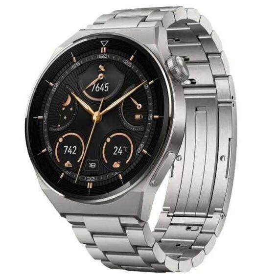 Смарт- часы HUAWEI WATCH GT 3 Pro Titanium | 46,6 mm | Titanium, Размер корпуса : 46,6 мм, Цвет: Titanium, изображение 2 Смарт- часы HUAWEI WATCH GT 3 Pro Titanium | 46,6 mm | Titanium, Размер корпуса : 46,6 мм, Цвет: Titanium, изображение 2