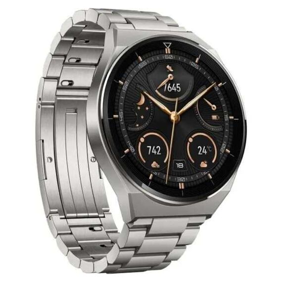 Смарт- часы HUAWEI WATCH GT 3 Pro Titanium | 46,6 mm | Titanium, Размер корпуса : 46,6 мм, Цвет: Titanium, изображение 3 Смарт- часы HUAWEI WATCH GT 3 Pro Titanium | 46,6 mm | Titanium, Размер корпуса : 46,6 мм, Цвет: Titanium, изображение 3