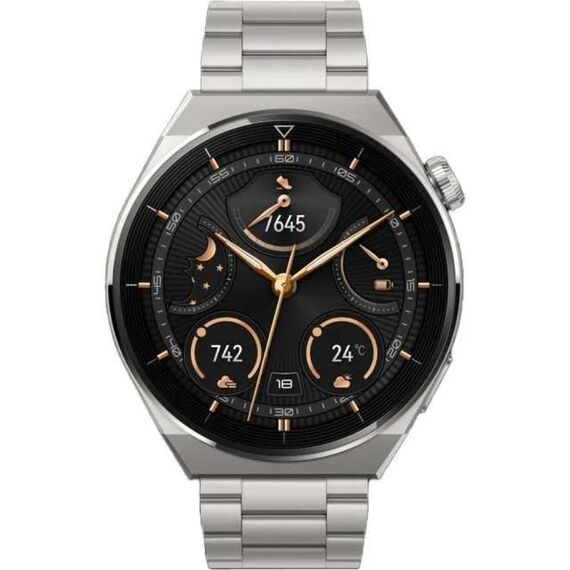 Смарт- часы HUAWEI WATCH GT 3 Pro Titanium | 46,6 mm | Titanium, Размер корпуса : 46,6 мм, Цвет: Titanium, изображение 5 Смарт- часы HUAWEI WATCH GT 3 Pro Titanium | 46,6 mm | Titanium, Размер корпуса : 46,6 мм, Цвет: Titanium, изображение 5