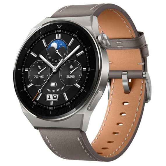Смарт- часы HUAWEI WATCH GT 3 Pro Titanium | 46,6 mm | Grey, Размер корпуса : 46,6 мм, Цвет: Grey, изображение 3 Смарт- часы HUAWEI WATCH GT 3 Pro Titanium | 46,6 mm | Grey, Размер корпуса : 46,6 мм, Цвет: Grey, изображение 3