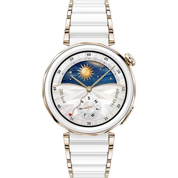 Смарт-часы HUAWEI WATCH GT 5 Pro | 42 mm | White Ceramic, Размер корпуса : 42 мм, Цвет: White Ceramic, изображение 2 Смарт-часы HUAWEI WATCH GT 5 Pro | 42 mm | White Ceramic, Размер корпуса : 42 мм, Цвет: White Ceramic, изображение 2