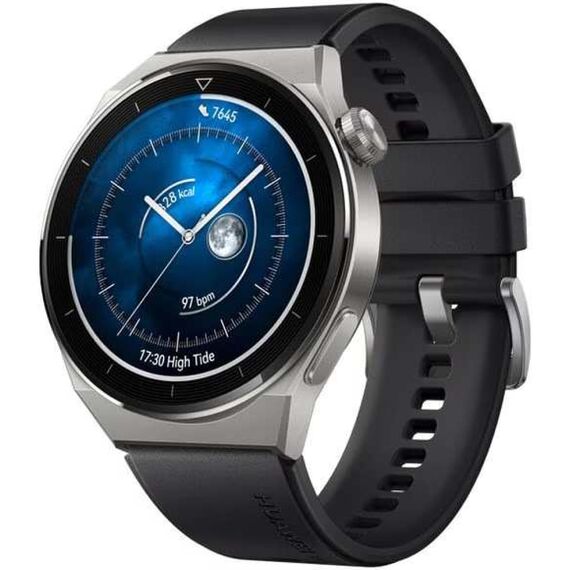 Смарт- часы HUAWEI WATCH GT 3 Pro Titanium | 46,6 mm | Black, Размер корпуса : 46,6 мм, Цвет: Black, изображение 2 Смарт- часы HUAWEI WATCH GT 3 Pro Titanium | 46,6 mm | Black, Размер корпуса : 46,6 мм, Цвет: Black, изображение 2