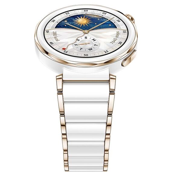 Смарт-часы HUAWEI WATCH GT 5 Pro | 42 mm | White Ceramic, Размер корпуса : 42 мм, Цвет: White Ceramic, изображение 6 Смарт-часы HUAWEI WATCH GT 5 Pro | 42 mm | White Ceramic, Размер корпуса : 42 мм, Цвет: White Ceramic, изображение 6
