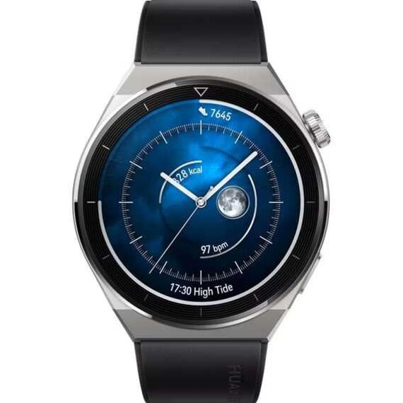 Смарт- часы HUAWEI WATCH GT 3 Pro Titanium | 46,6 mm | Black, Размер корпуса : 46,6 мм, Цвет: Black, изображение 3 Смарт- часы HUAWEI WATCH GT 3 Pro Titanium | 46,6 mm | Black, Размер корпуса : 46,6 мм, Цвет: Black, изображение 3