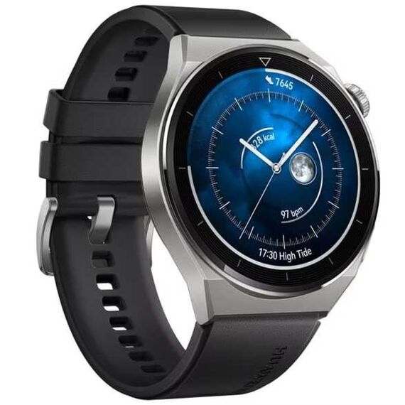 Смарт- часы HUAWEI WATCH GT 3 Pro Titanium | 46,6 mm | Black, Размер корпуса : 46,6 мм, Цвет: Black, изображение 4 Смарт- часы HUAWEI WATCH GT 3 Pro Titanium | 46,6 mm | Black, Размер корпуса : 46,6 мм, Цвет: Black, изображение 4