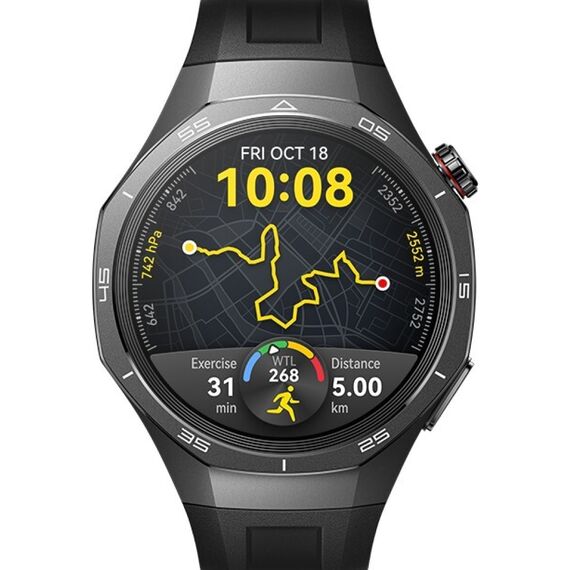 Смарт-часы HUAWEI WATCH GT 5 Pro | 46 mm | Black, Размер корпуса : 46 мм, Цвет: Black, изображение 2 Смарт-часы HUAWEI WATCH GT 5 Pro | 46 mm | Black, Размер корпуса : 46 мм, Цвет: Black, изображение 2