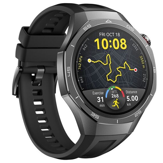 Смарт-часы HUAWEI WATCH GT 5 Pro | 46 mm | Black, Размер корпуса : 46 мм, Цвет: Black, изображение 5 Смарт-часы HUAWEI WATCH GT 5 Pro | 46 mm | Black, Размер корпуса : 46 мм, Цвет: Black, изображение 5
