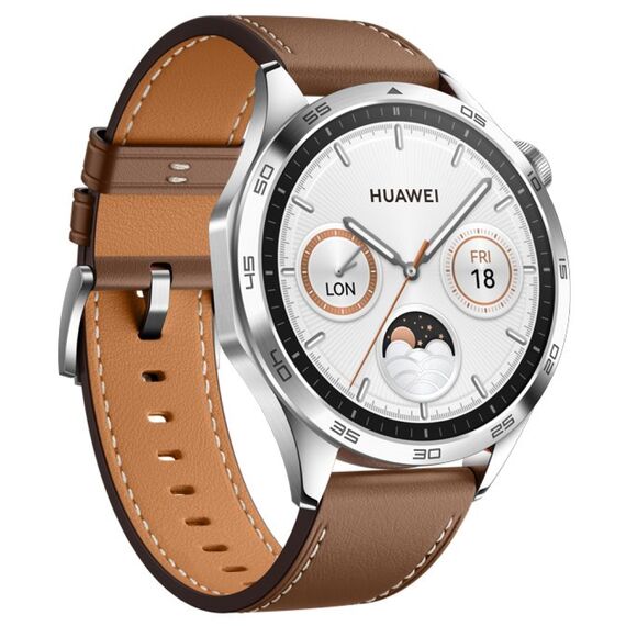 Смарт-часы HUAWEI WATCH GT 4 | 46 mm | Brown, Размер корпуса : 46 мм, Цвет: Brown, изображение 4 Смарт-часы HUAWEI WATCH GT 4 | 46 mm | Brown, Размер корпуса : 46 мм, Цвет: Brown, изображение 4